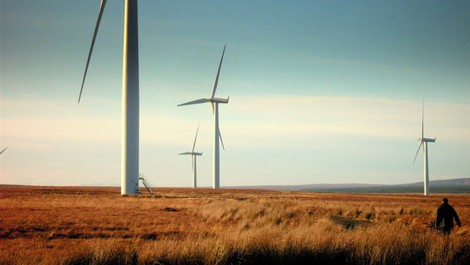 Das Torfmoor, Falknerei und die "Windmühlen" - Kontroverse in den Highlands