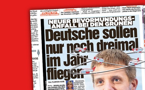 Wie sich Christian Lindner und „Bild“ auf die Grünen einschießen