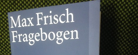 Frisch fragt – niemand antwortet