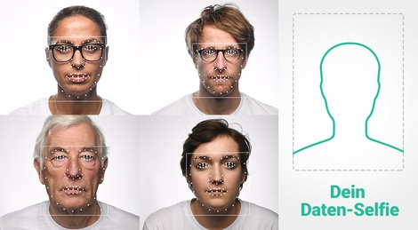 Interaktives Gesichtserkennungsspezial: Daten-Selfie mit Datenschutzproblem 