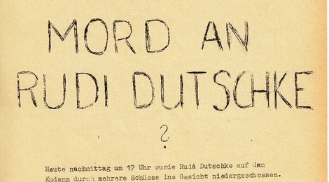 Vor 50 Jahren '68: Ein Blick ins Archiv