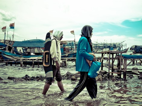 Jakarta droht im Meer zu versinken - piqd-Hintergrund September ist online