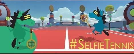 #SelfieTennis – Eines der gefährlichsten VR Games der Welt