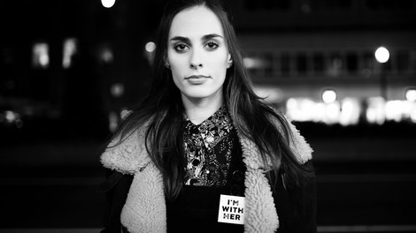 Noch einmal Women's March: Mini-Interviews und Porträts der Künstlerin Karina Rozwadowska 