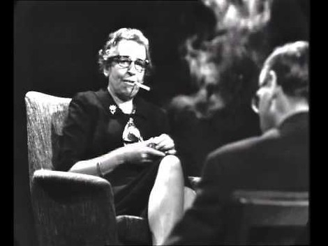 "Ich war sofort der Meinung, Juden können nicht bleiben" – Hannah Arendt als Zeitzeugin