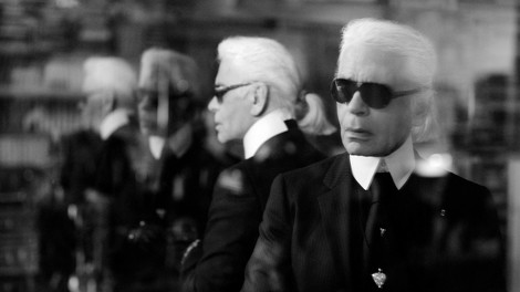 Interview mit Karl Lagerfeld. 
.....un grand plaisir 