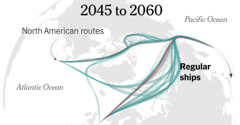 Von Hamburg über den Nordpol nach Tokio – Klimawandel öffnet Nordostpassage 