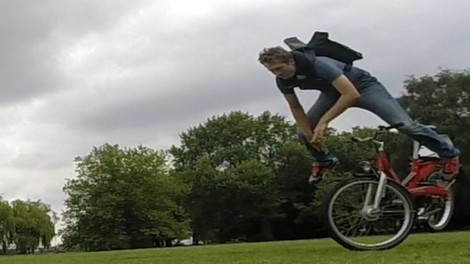 Der Fahrradhelm für Menschen, die keinen Fahrradhelm tragen