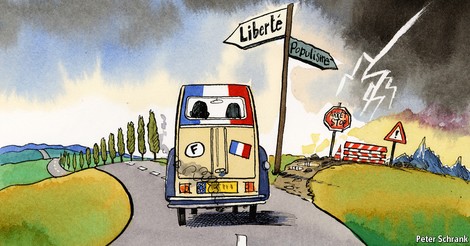 Frankreich könnte (neo-)liberal wählen