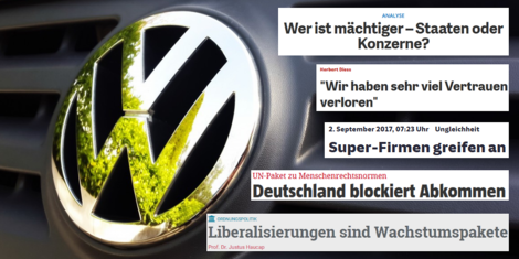 Diesel-Skandal: Sollten wir große Konzerne stärker in ihre Schranken weisen?