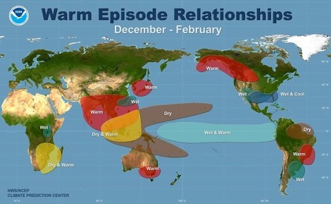 Es ist wohl so weit: Zur Jahreswende kommt der Super-El-Niño