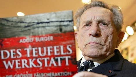 Der Fälscher aus dem KZ Sachsenhausen ist tot – Adolf Burger starb im Alter von 99 Jahren