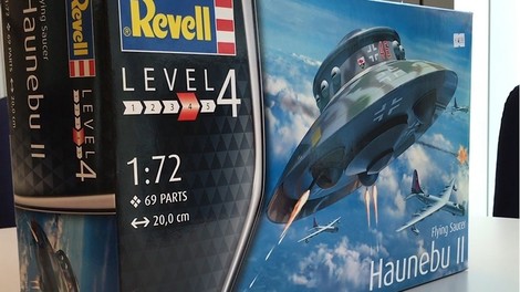 Ein Nazi-Ufo für das Kinderzimmer – wie der Modellbauhersteller Revell in die Kritik gerät