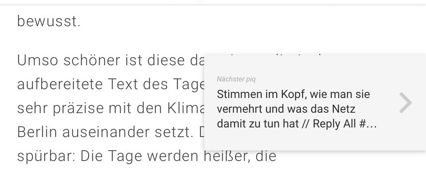 Ohne Umweg von piq zu piq: Kleines Update, große Zeitersparnis.