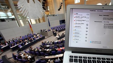 Dreimonatige Vorratsdatenspeicherung für den Bundestag