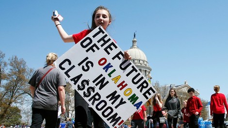 In Oklahoma nehmen Lehrer die Bildungspolitik selbst in die Hand