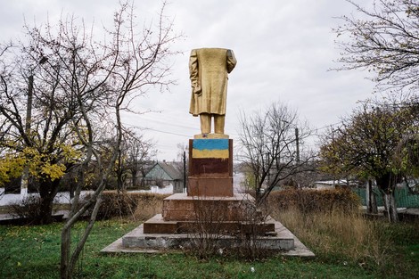 Lenin-Denkmäler in der Ukraine: Wladimir Iljitsch vom Recyclinghof