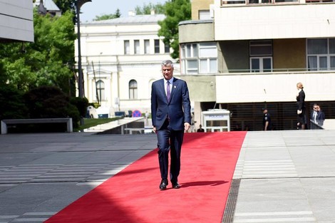 Kosovo und sein Präsident Hashim Thaçi zwischen Friedensstiftung und Kriegsrethorik
