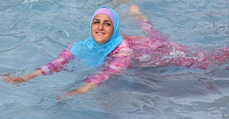 Was haben die Franzosen nur mit dem Burkini?