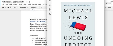 „The Undoing Project" und der Beginn einer Automatischen Sachbuchkritik