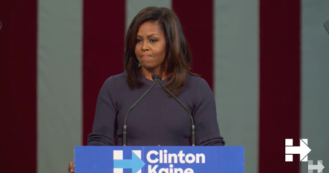 Video: Michelle Obamas außergewöhnliche Rede über Trump und darüber, was Sexismus mit Frauen macht 