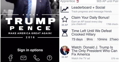 „Shady": Donald Trumps neue Wahlkampf-App „America First"