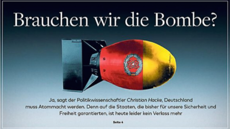 Unpiq: Was steckt hinter der Frage nach einer deutschen Atombombe?