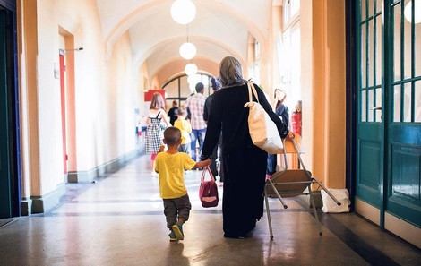 "Sie sind nicht Flüchtlinge, sondern vor allem aber sind sie - Lernende"