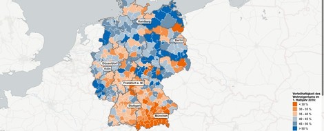 Daten en masse zum Wohnungskauf in Deutschland