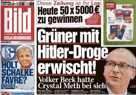 Warum man den Bild-Titel mit der "Hitler-Droge" auch geil finden kann