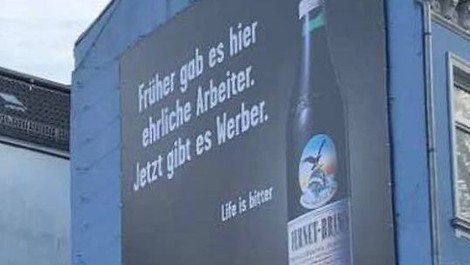 Life is bitter? Wie empfindlich Werber auf eine Kräuterschnaps-Werbung reagieren