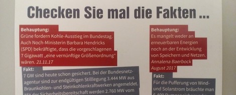 Fake News zugunsten der Braunkohle im Deutschen Bundestag