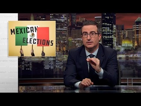 Vor der historischen Wahl — John Oliver erklärt den Zustand Mexikos