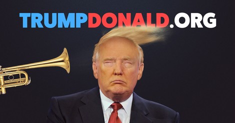 Why Donald Trump when you can Trump Donald? 