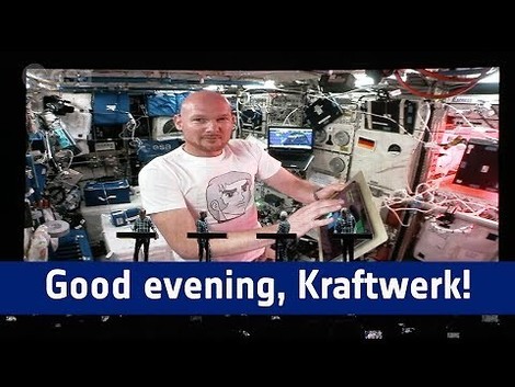 Kraftwerk und Alexander Gerst spielen „Unheimliche Begegnung der dritten Art“-Soundtrack from Space
