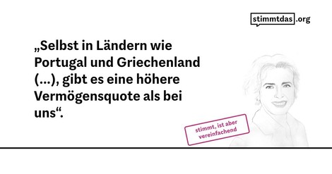 Mehr Wohneigentum in Südeuropa als in Deutschland? Der Faktencheck zur Aussage von Nicola Beer (FDP)