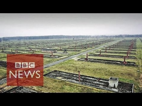 Drohnenflug über Auschwitz