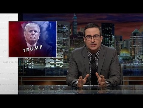 John Oliver vs. Donald Trump - das ist keine Comedy, das ist kein Journalismus, das ist Kunst