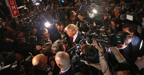 Was mit Journalistinnen passiert, wenn sie über Donald Trump schreiben 