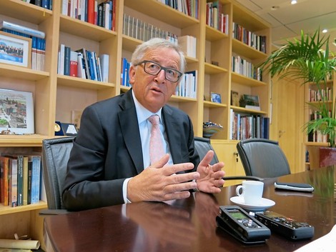 Juncker lässt Dampf ab