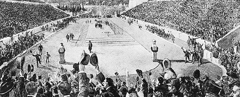 Die olympischen Spiele 1896