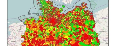 Die Landkarte der deutschen Energiewende