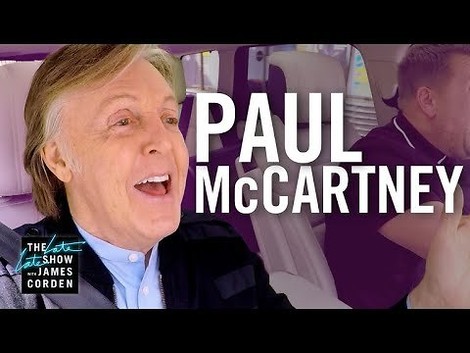 Carpool Karaoke mit dem Godfather Of Pop: Sir Paul McCartney