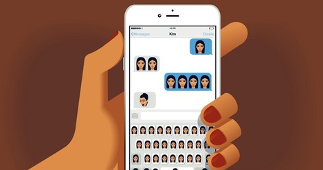 Emoji Moguls: Wie Kim Kardashian dazu kam, tausende Textnachrichten zu dominieren.