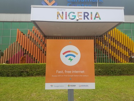 Schnelles Internet in Nigeria, proudly presented by Google