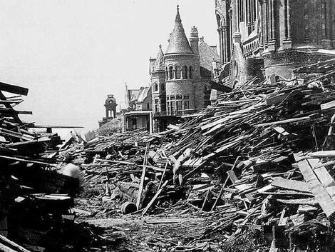 „Von Galveston nichts zu sehen“: Der Hurricane von 1900