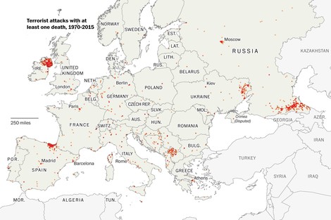 Fast ohne muslimische Migranten: Geschichte des Terrorismus in Europa