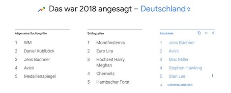 Netzwelt-Rückblick Dezember: Tumblr-Filter, Männerdomäne Wikipedia, Suchtrends