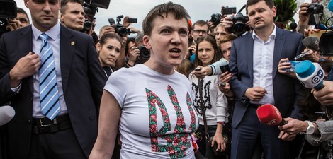 Die ukrainische Kampfpilotin Nadiya Savchenko: Plötzlich Politikerin