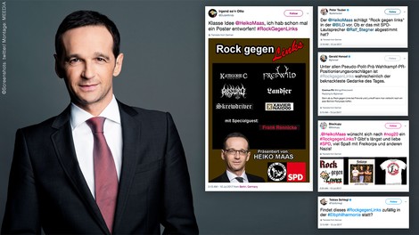 Rock gegen links: Wie Heiko Maas in die Faktenverdrehungsfalle der Bild tappte 